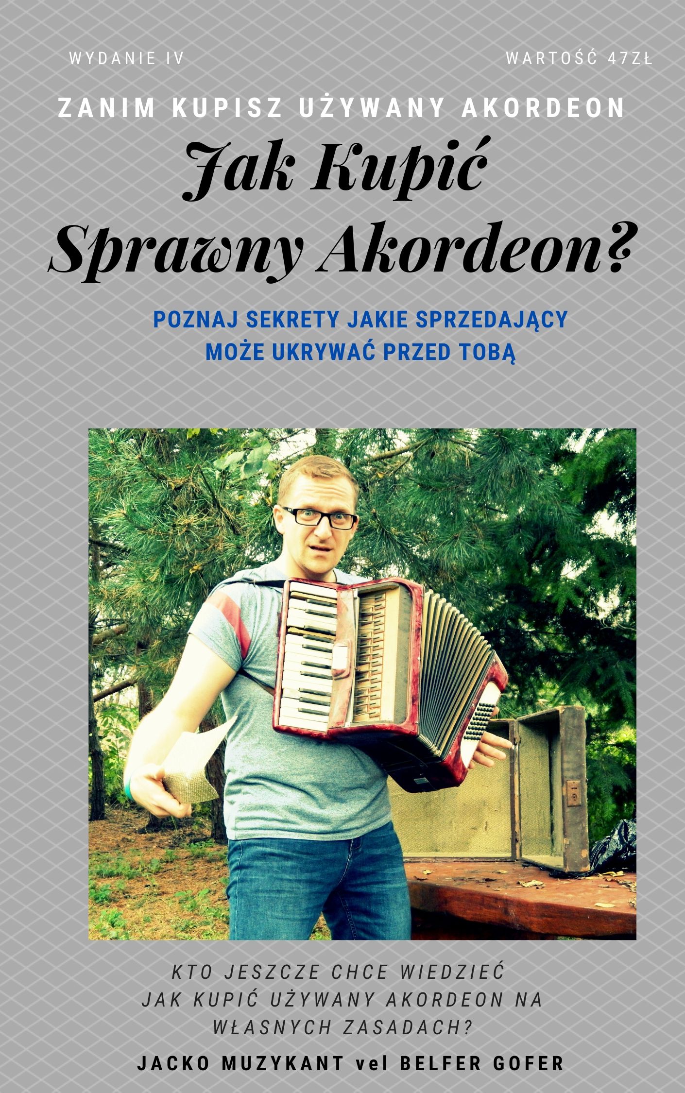 Książka ebook "Na Co Uważać Kupując Używany Akordeon?"