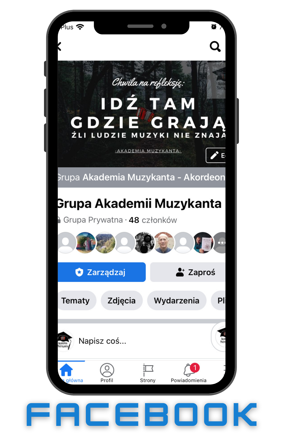 Jak grać na akordeonie Facebook grupa