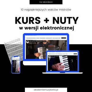 10 Najpiękniejszych Walców Mistrzów Na Akordeon - Kurs + Nuty PDF