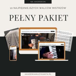 10 Najpiękniejszych Walców Mistrzów Na Akordeon - Pełny Pakiet